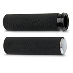 KNURLED FUSION CHROME THROTTLE GRIPS