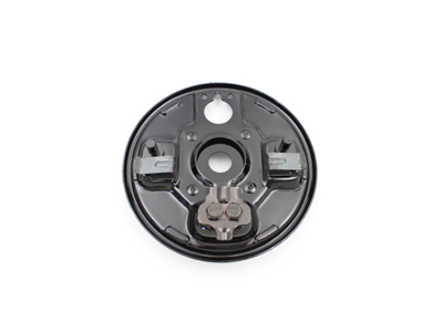 REAR HYDRAULIC BACKING PLATE BLACK