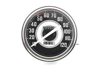 SPEEDOMETER WITH 2:1 RATIO & WHITE NEEDLE EARLY