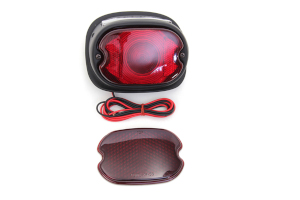 TAIL LIGHT WITH GLASS LENS