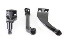 DRIVER FOOTPEG MOUNT SET BLACK