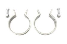 EXHAUST CLAMP SET STAINLESS STEEL