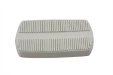 BRAKE PEDAL RUBBER WHITE