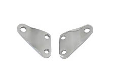 FOOTPEG MOUNT BRACKET SET CHROME