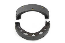 REAR BRAKE SHOE SET CAST IRON