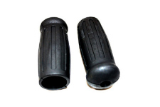 THROTTLE GRIPS VINTAGE BLACK