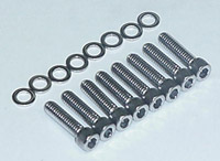 LIFTER BASE SCREWS CHROME ALLEN STYLE-KNURLED